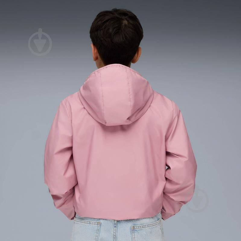 Куртка для девочек демисезонная Puma Fleece Lined Windbreaker 68932265 розовая - фото 2 Куртка для девочек демисезонная Puma Fleece Lined Windbreaker 68932265 розовая - фото 2