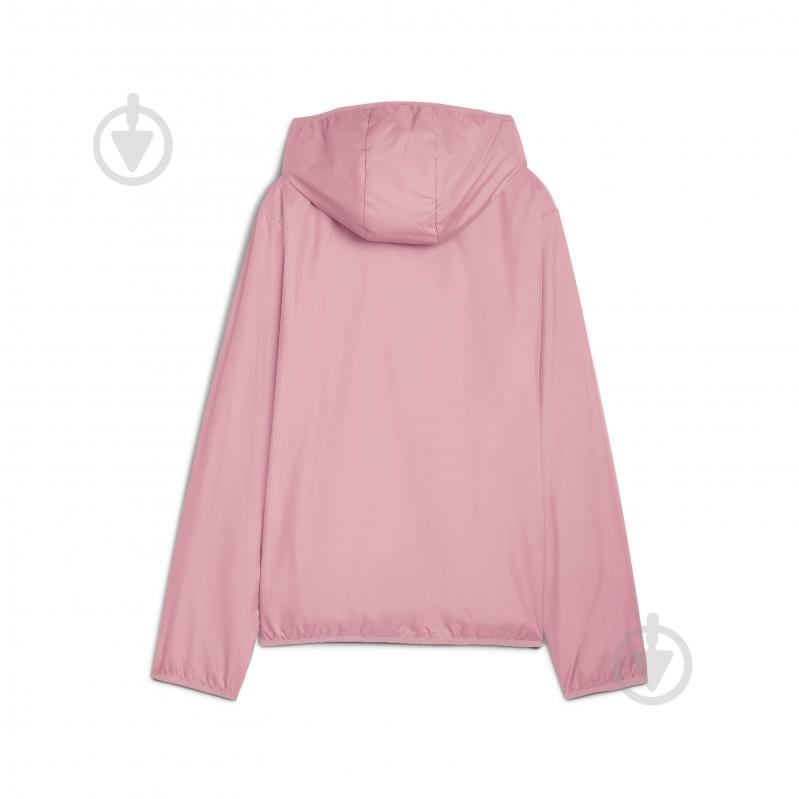 Куртка для девочек демисезонная Puma Fleece Lined Windbreaker 68932265 розовая - фото 6 Куртка для девочек демисезонная Puma Fleece Lined Windbreaker 68932265 розовая - фото 6