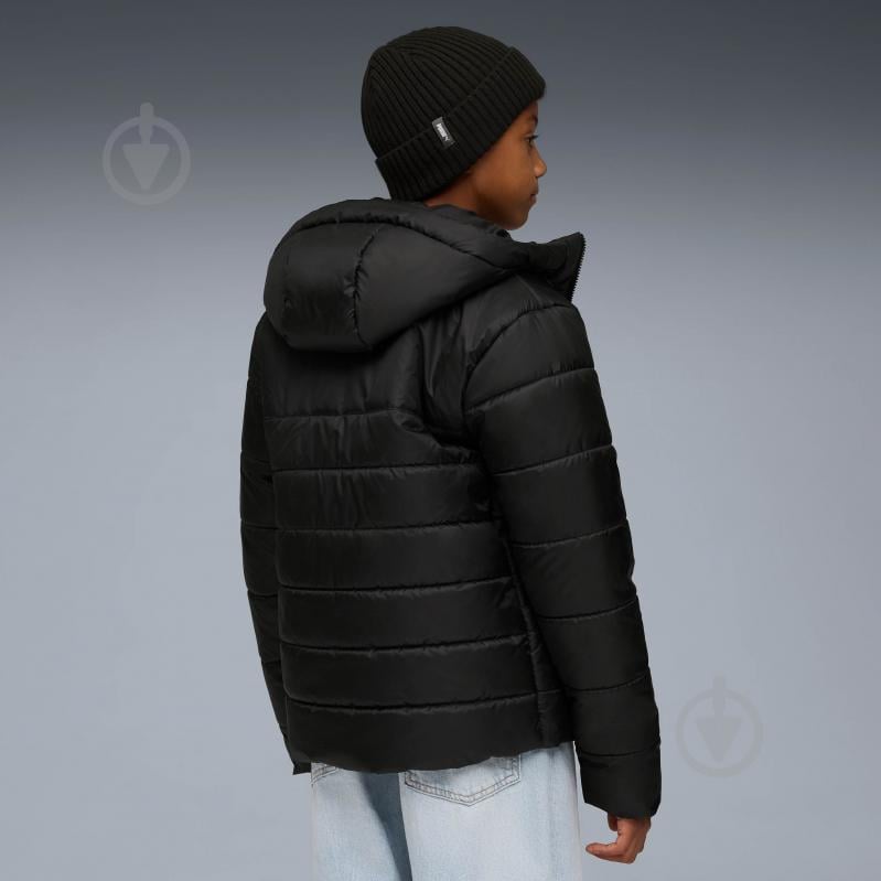 Куртка дитяча демісезонна Puma ESS HOODED PADDED JACKET 68522601 чорна - фото 2