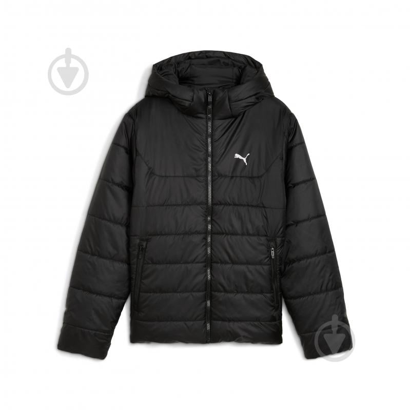 Куртка дитяча демісезонна Puma ESS HOODED PADDED JACKET 68522601 чорна - фото 5
