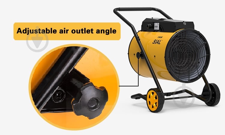 Тепловая пушка SIAL D15 15 кВт 380 В - фото 3