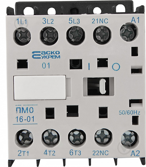 Электромагнитный пускатель Аско-Укрем ПМ 0-16-01 M7 220В (LC1-K1601) A0040010160 - фото 2