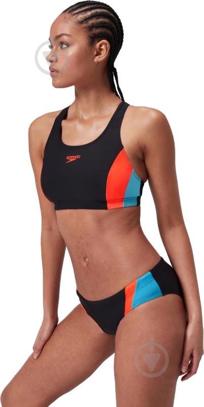 Купальник Speedo CLRBLCK SPLCE 2.0 2PC AF 8-00457217558 р.3XL черный - фото 2