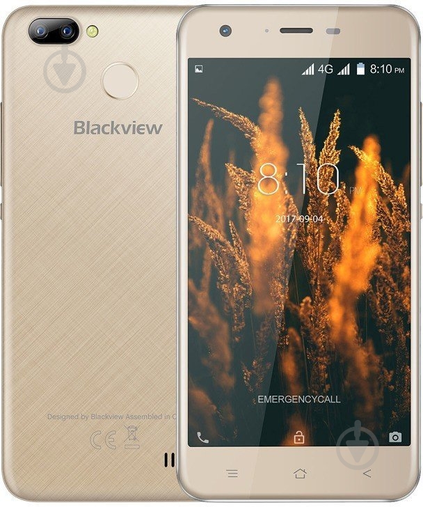 Смартфон Blackview A7 Pro 2/16GB gold - фото 3