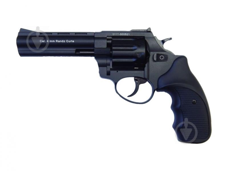 Револьвер Stalker Револьвер флобера STALKER S 4 мм 4,5 чорн. рук. (силум.барабан) - фото 1