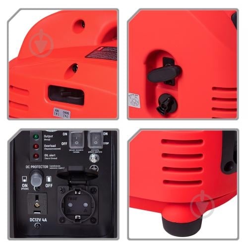 Генератор бензиновий Voin 1,2 кВт / 1,2 кВт 230 В DV-1500i - фото 5