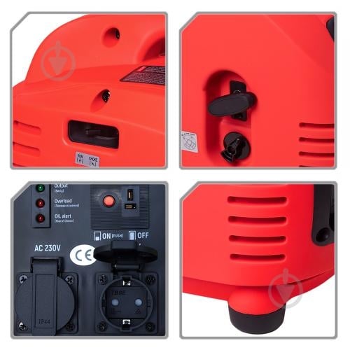 Генератор бензиновый Voin 1,8 кВт / 1,8 кВт 230 В DV-2000i - фото 5