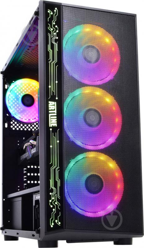 Компьютер персональный Artline Gaming X43 (X43v12) black - фото 4