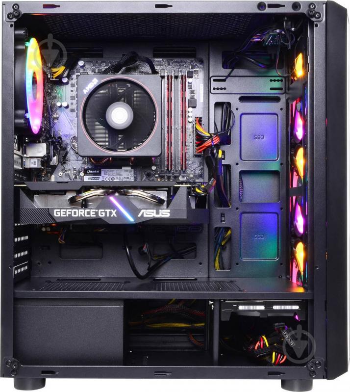 Компьютер персональный Artline Gaming X43 (X43v12) black - фото 5