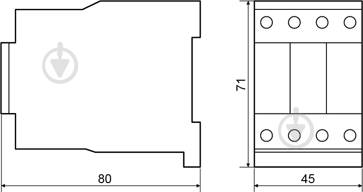 Электромагнитный пускатель Аско-Укрем ПМ 1-09-01 C7 36B (LC1-D0901) A0040010097 - фото 5