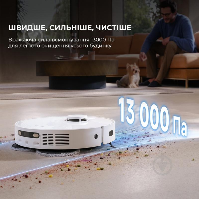 ВІТРИНА! Робот-пилосос DREAME Bot D20 Ultra (RLD31SE) white - фото 16 ВІТРИНА! Робот-пилосос DREAME Bot D20 Ultra (RLD31SE) white - фото 16