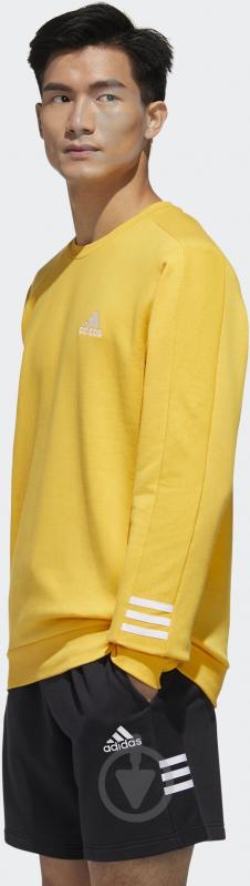Джемпер Adidas M E COMF SWT GD5468 р. M желтый - фото 4
