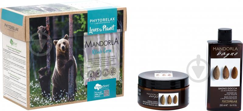 Подарунковий набір унісексдля жінокдля чоловіків Phytorelax Mandorla with Almond Oil - фото 1