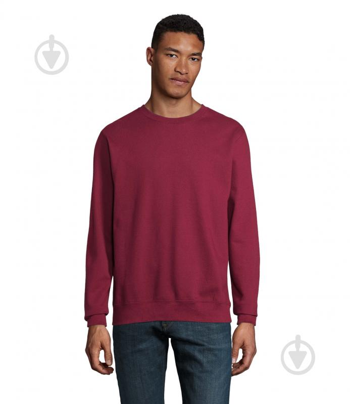 Свитшот Sol's Columbia Tube 03814A146S р.S-S бордовый - фото 1