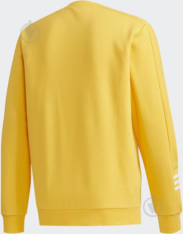 Джемпер Adidas M E COMF SWT GD5468 р. XL желтый - фото 2