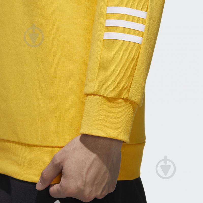 Джемпер Adidas M E COMF SWT GD5468 р. XL желтый - фото 8