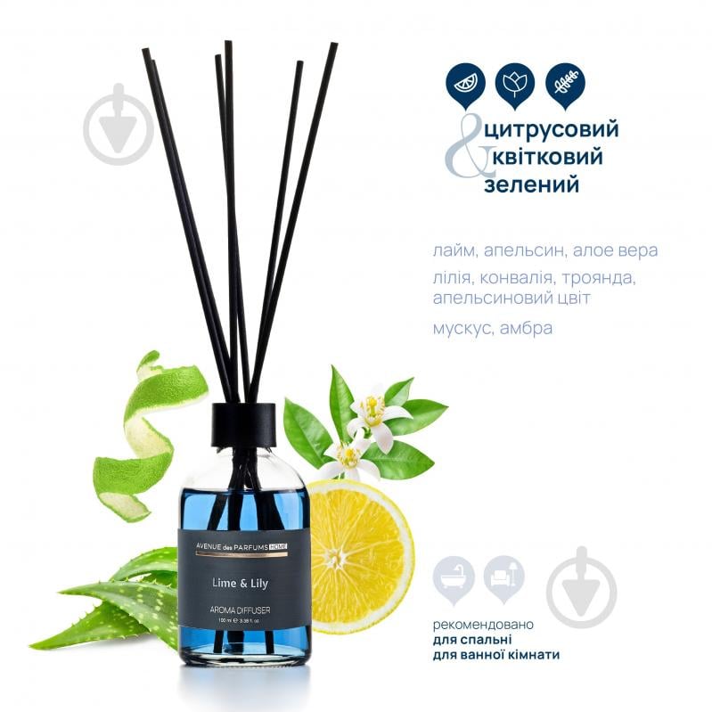 Аромадифузор Avenue des Parfums Lime & Lily - фото 3