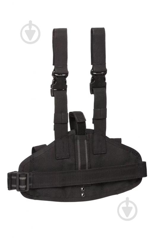 Кобура P1G-Tac підсумок універсальна на стегно molle “uph” (uni.pouch-holster) combat black - фото 3