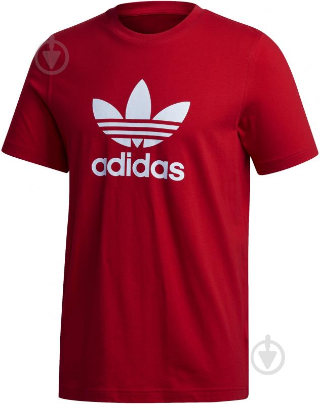 ᐉ Футболка Adidas TREFOIL T-SHIRT GD9912 р.S красный • Купить в Киеве,  Украине • Лучшая цена в Эпицентр К