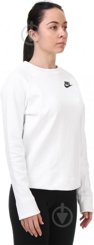 Світшот Nike W NSW AV15 CRW 853945-100 р. XS білий - фото 2