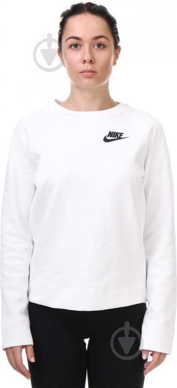 Світшот Nike W NSW AV15 CRW 853945-100 р. XS білий - фото 1