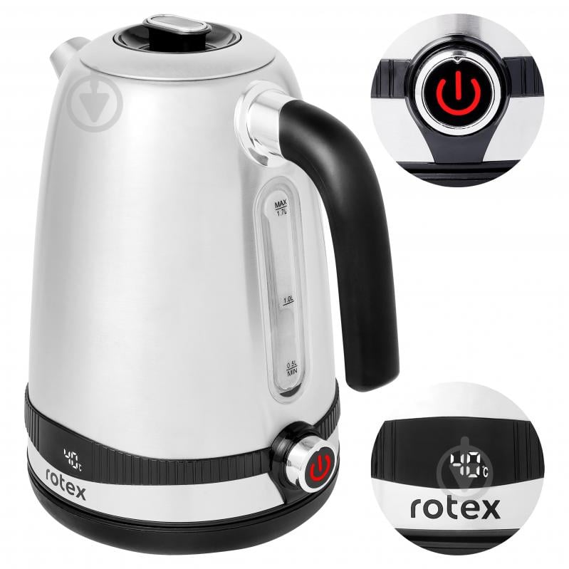 Електрочайник Rotex RKT79-S Smart - фото 1