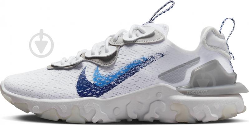 Кроссовки мужские демисезонные Nike React Vision FJ4231-100 р.42,5 белые - фото 3