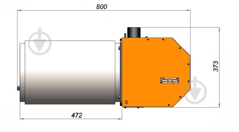Горелка пеллетная PGB 150 - фото 4