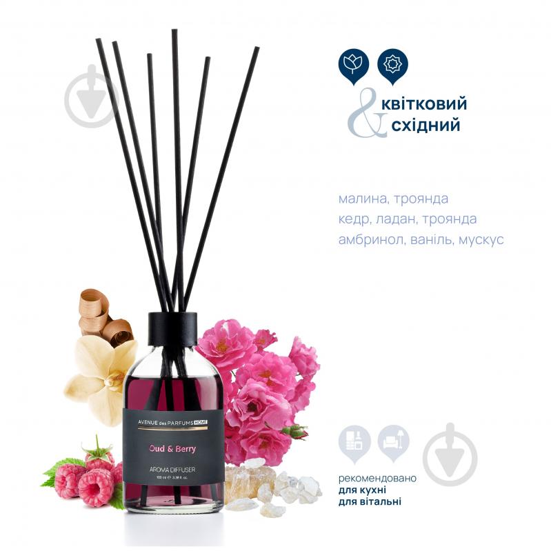 Аромадиффузор Avenue des Parfums Oud & Berry - фото 3 Аромадиффузор Avenue des Parfums Oud & Berry - фото 3