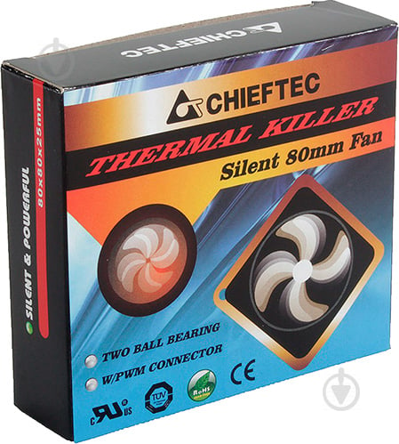 Корпусний кулер Chieftec Thermal Killer AF-0825PWM - фото 3