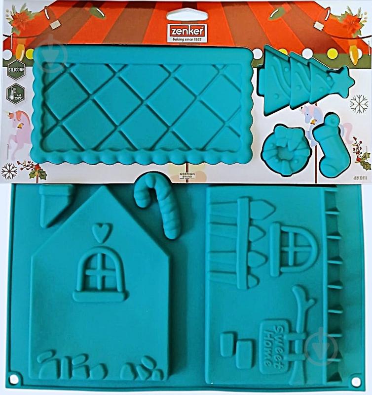 Форма для выпечки Zenker Дом 30,3х30х1,3 см 682133 - фото 1 Форма для выпечки Zenker Дом 30,3х30х1,3 см 682133 - фото 1