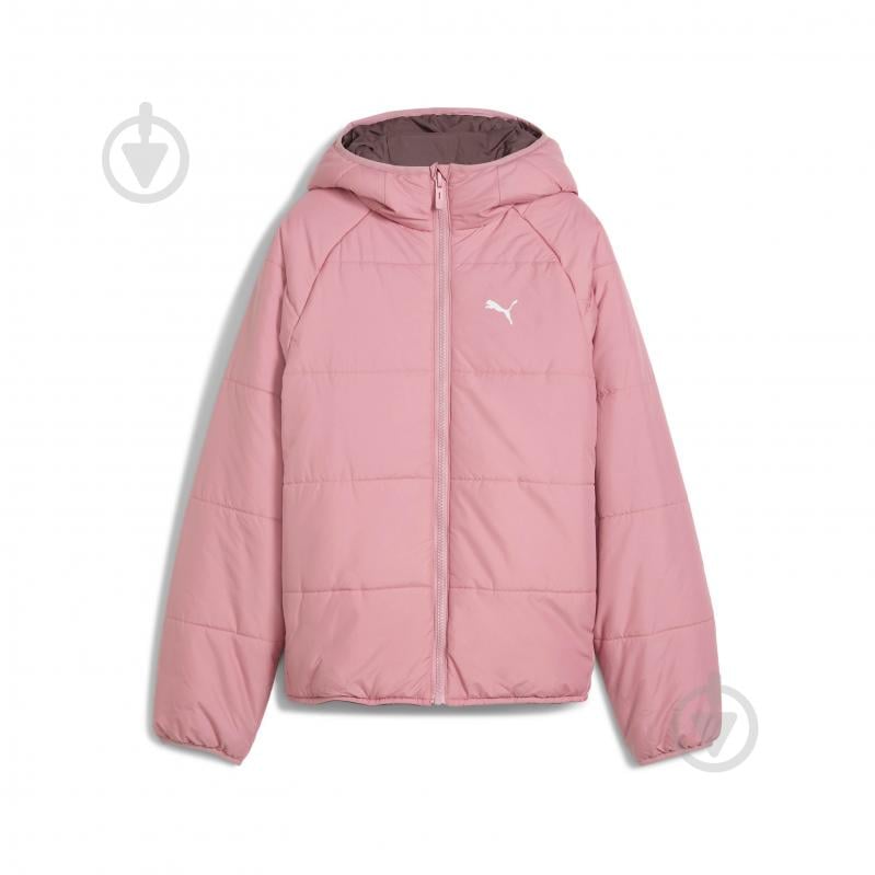 Куртка для дівчаток демісезонна Puma Reversible Puffer Jacket 68840765 рожева - фото 5 Куртка для дівчаток демісезонна Puma Reversible Puffer Jacket 68840765 рожева - фото 5