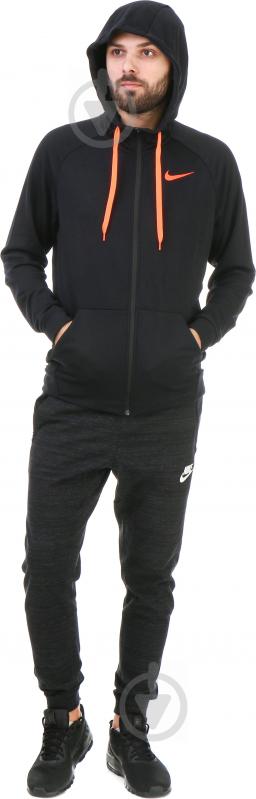 Толстовка Nike M NK DRY HOODIE FZ FLEECE 860465-011 р. S черный - фото 3