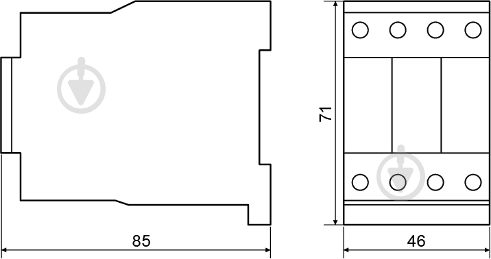 Электромагнитный пускатель Аско-Укрем ПМ 1-18-01 F7 110B (LC1-D1801) A0040010061 - фото 5