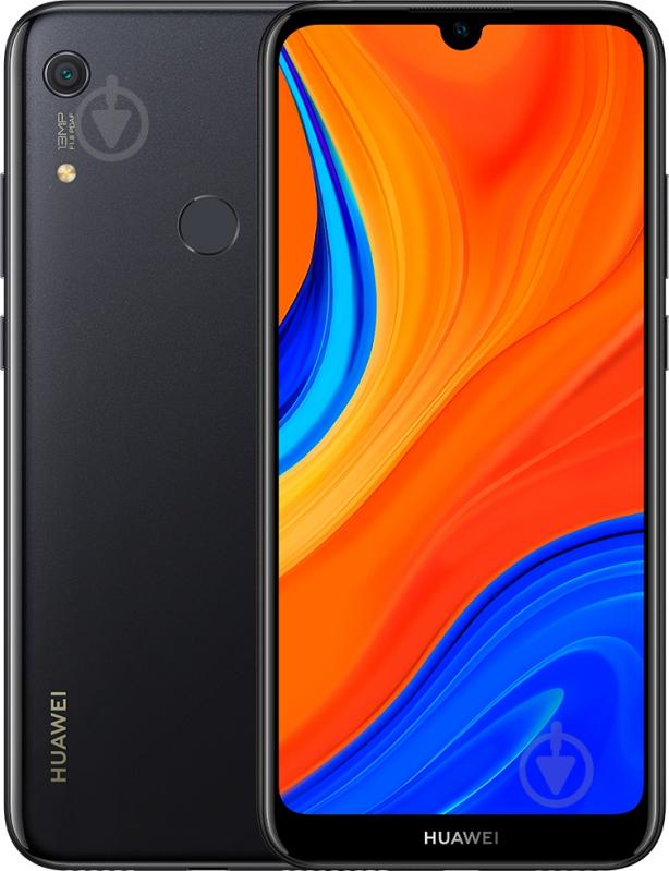 Смартфон Huawei Y6S 3/32GB starry black (51094WBW) - фото 1