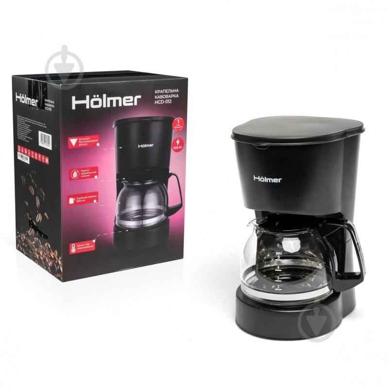 Кофеварка капельная Holmer HCD-012 - фото 9 Кофеварка капельная Holmer HCD-012 - фото 9