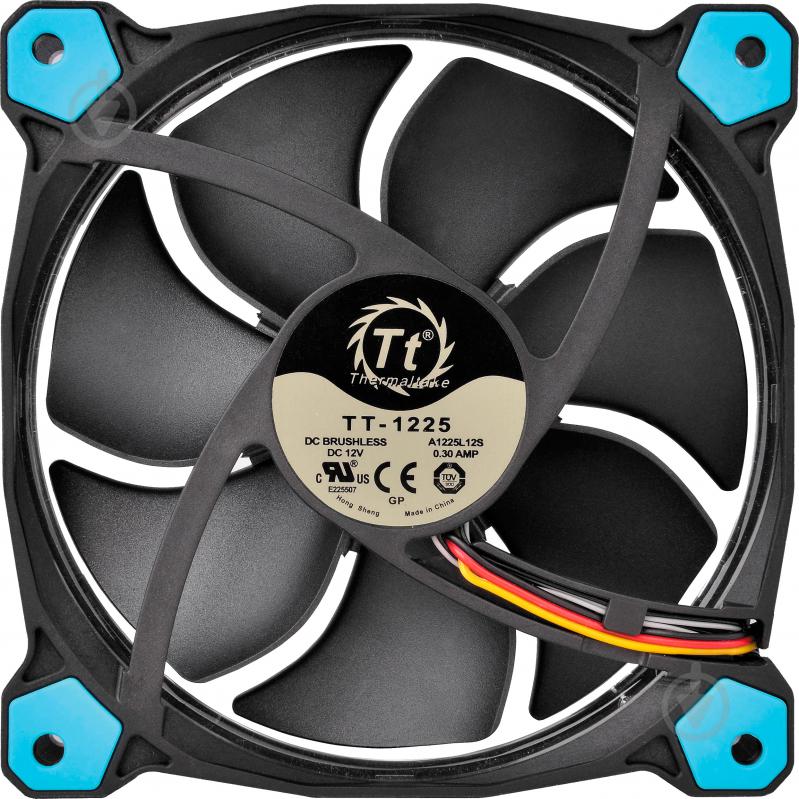 Корпусный кулер Thermaltake Riing 14 Blue LED (CL-F039-PL14BU-A) - фото 2