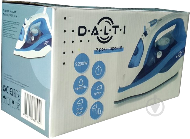 Утюг Dalti Dalti DI-2001 Blue - фото 3