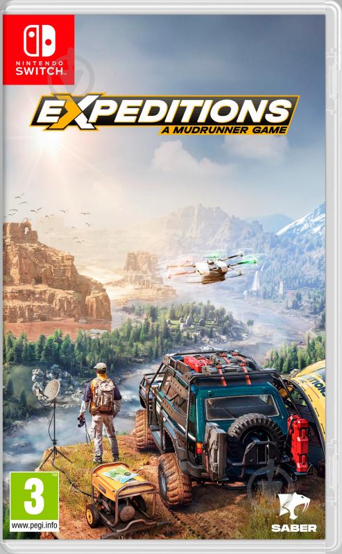 Карта NINTENDO Switch Expeditions: A MudRunner Game (Картридж) - фото 1