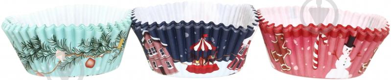 Набір форм для кексів Excellent Houseware Christmas зі шпажками 72 предмети 11 см в асортименті - фото 2 Набір форм для кексів Excellent Houseware Christmas зі шпажками 72 предмети 11 см в асортименті - фото 2