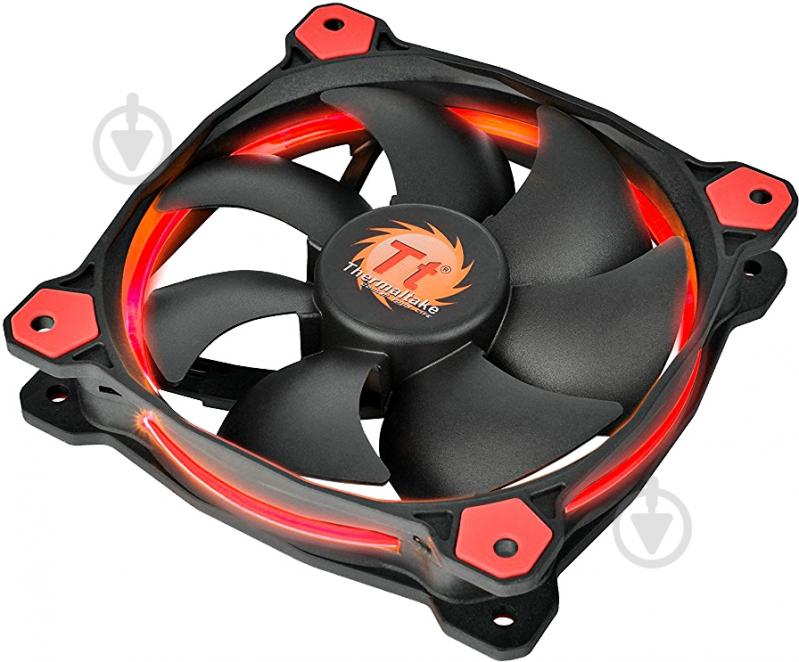 Вентилятор для корпуса Thermaltake Riing 14, Red LED - фото 2
