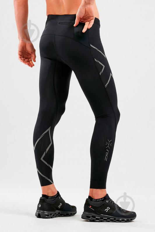 Тайтсы Light Speed Compression Tights MA5305b_BLK/BRF р.XL-T черный - фото 2