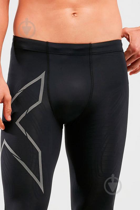 Тайтсы Light Speed Compression Tights MA5305b_BLK/BRF р.XL-T черный - фото 3