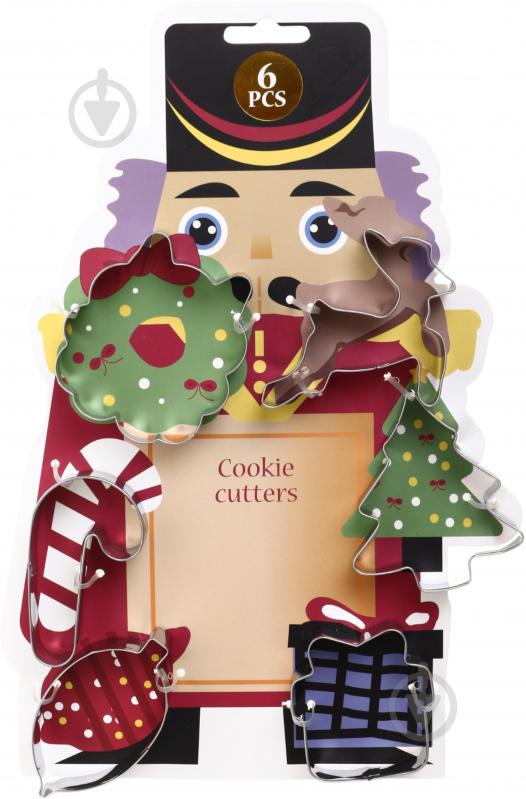 Набор форм для печенья Excellent Houseware Christams 6 шт. в ассортименте - фото 3 Набор форм для печенья Excellent Houseware Christams 6 шт. в ассортименте - фото 3