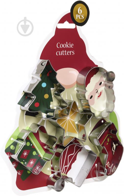 Набор форм для печенья Excellent Houseware Christams 6 шт. в ассортименте - фото 6 Набор форм для печенья Excellent Houseware Christams 6 шт. в ассортименте - фото 6