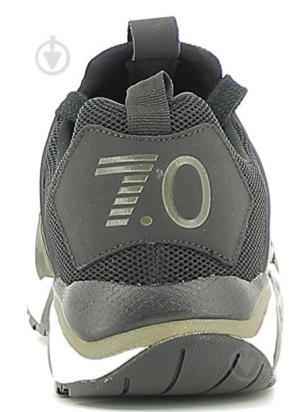 Кросівки чоловічі демісезонні EA7 baskets homme nuove orginale 278060-6A279-01820 р.45 1/3 чорні із зеленим - фото 5