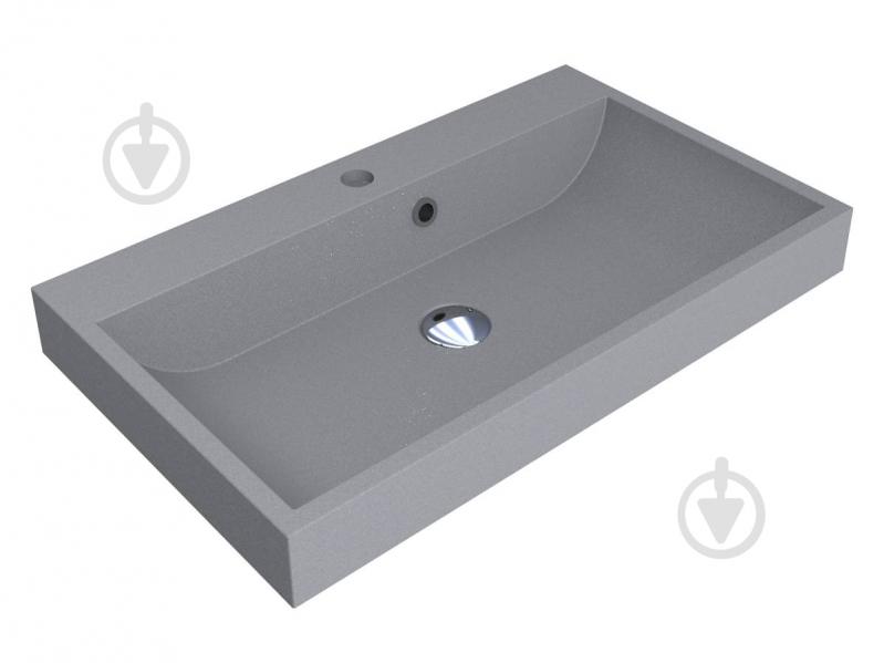 Умывальник Miraggio VARNA 700 MIRASTONE GRAY - фото 1