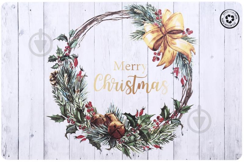 Коврик для сервировки Excellent Houseware Christmas wreath 43,5х28,5 см в асортименті - фото 4 Коврик для сервировки Excellent Houseware Christmas wreath 43,5х28,5 см в асортименті - фото 4