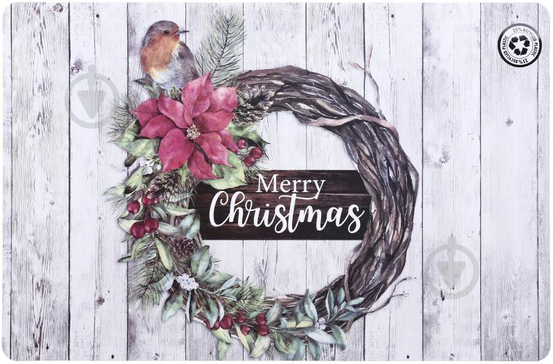 Коврик для сервировки Excellent Houseware Christmas wreath 43,5х28,5 см в асортименті - фото 2 Коврик для сервировки Excellent Houseware Christmas wreath 43,5х28,5 см в асортименті - фото 2