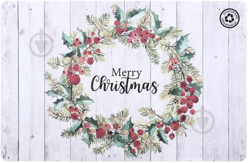 Коврик для сервировки Excellent Houseware Christmas wreath 43,5х28,5 см в асортименті - фото 1 Коврик для сервировки Excellent Houseware Christmas wreath 43,5х28,5 см в асортименті - фото 1